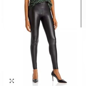 Faux Leather High Waist Leggings